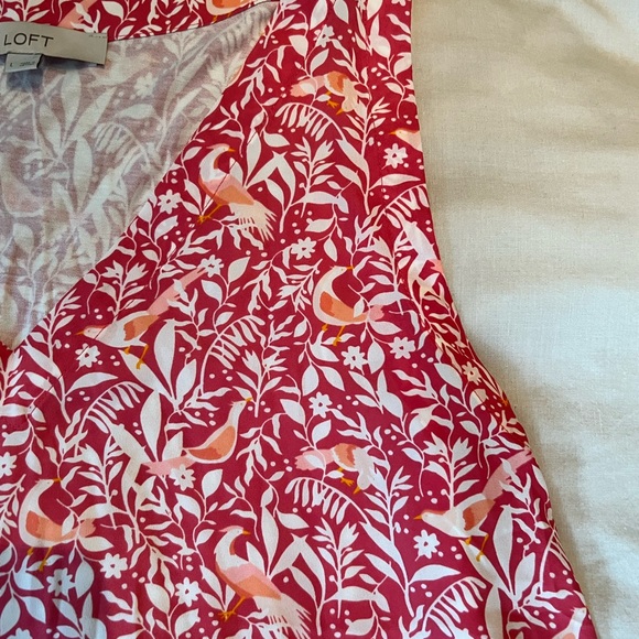 Loft Mixed Media Blouse - Picture 4 of 6